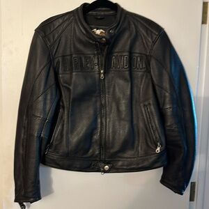 Leather, great condition, worn once.
